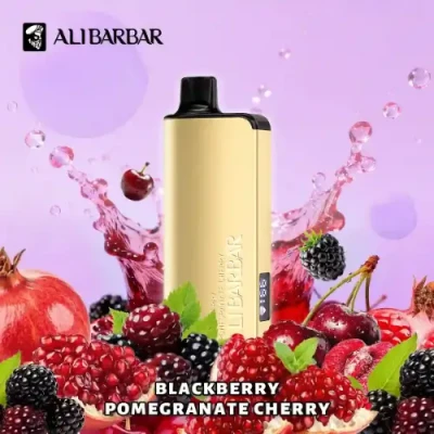 Blackberry Pomegranate Cherry  - ALIBARBAR INGOT 9000 Puffs